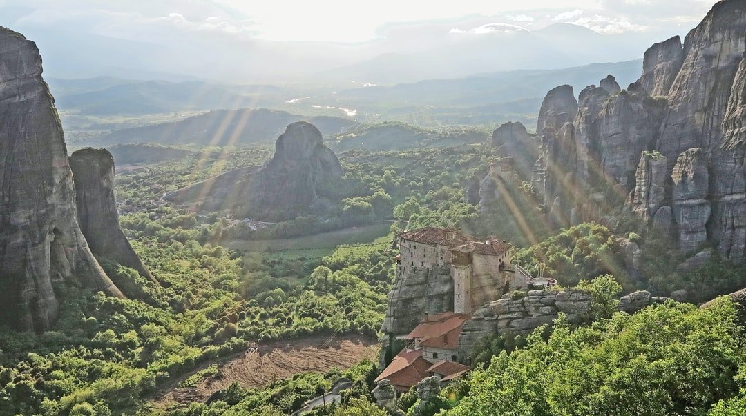 Remote castle | Meteora in Greece