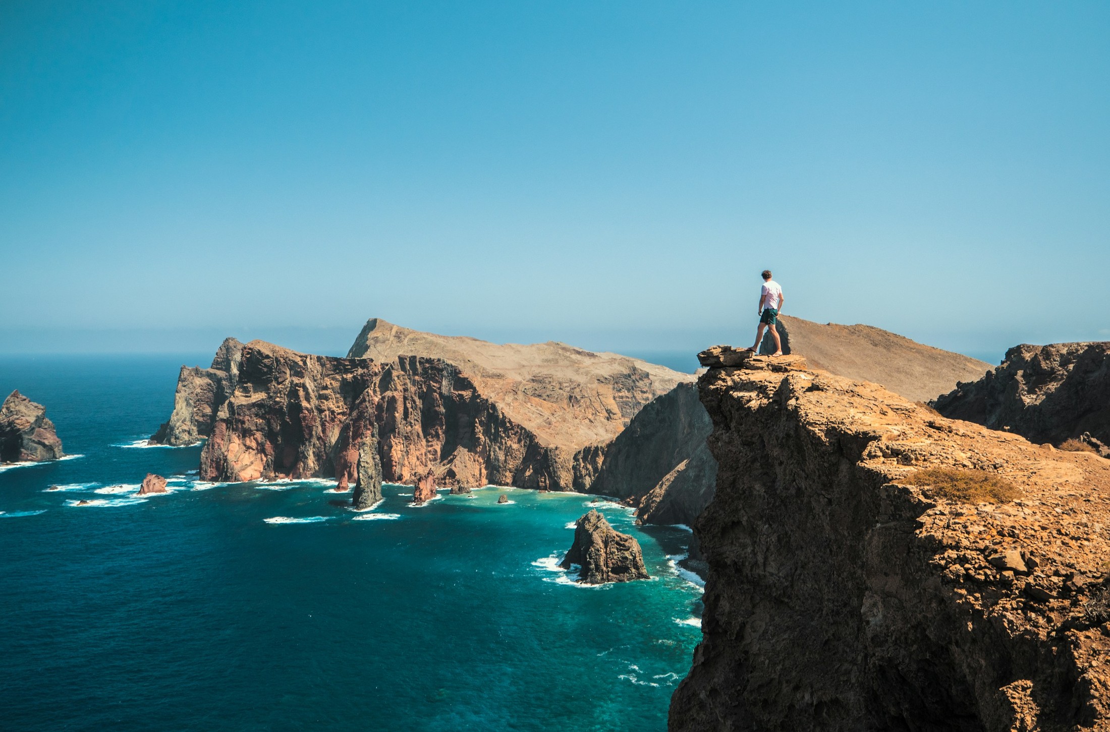 Ponta de São Lourenço cliffs.  | Madeira in Portugal