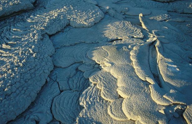 Solidified lava in the crater of Ol Doinyo Lengai, Tanzania | Serengeti National Park in Tanzania