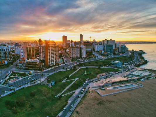 Taken with a DJI SPark at Playa Varese a beach in Mar del Plata, Buenos Aires, Argentina | Buenos Aires in Argentina