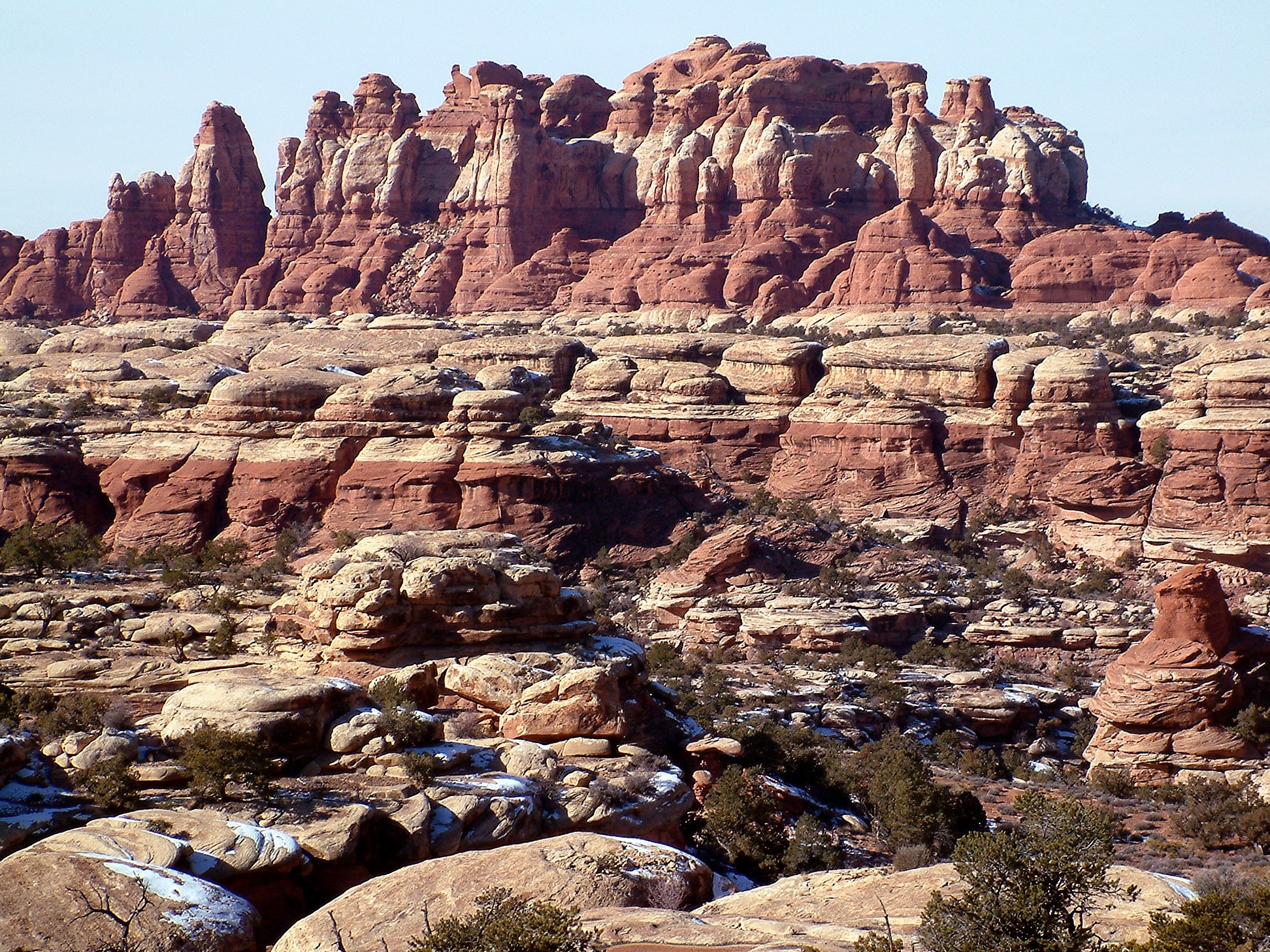 Canyonlands National Park is located in the American state of Utah, near the city of Moab. Taken by Jesse Varner, Jan. 4, 2003 | Canyonlands National Park in United States
