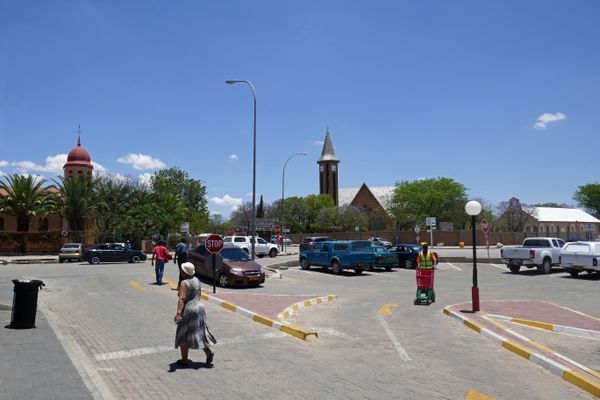 Otjiwarongo (Namibie). | Otjiwarongo in Namibia