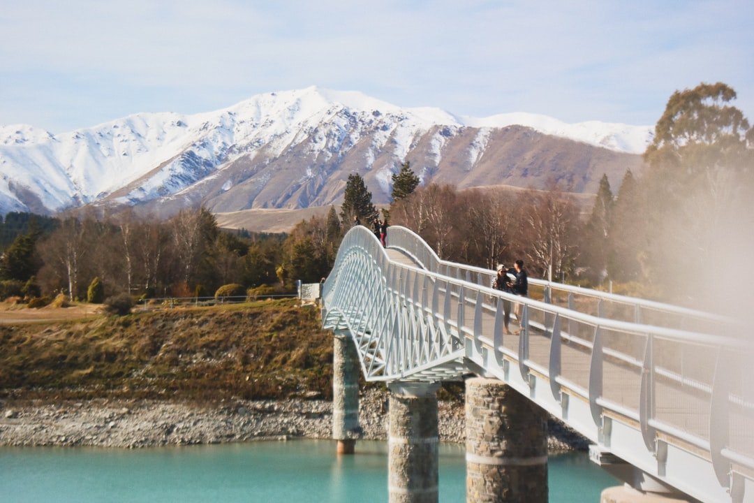 My mum and I were walking around Lake Tekapo.  Absolutely stunning place. | Lake Tekapo in New Zealand