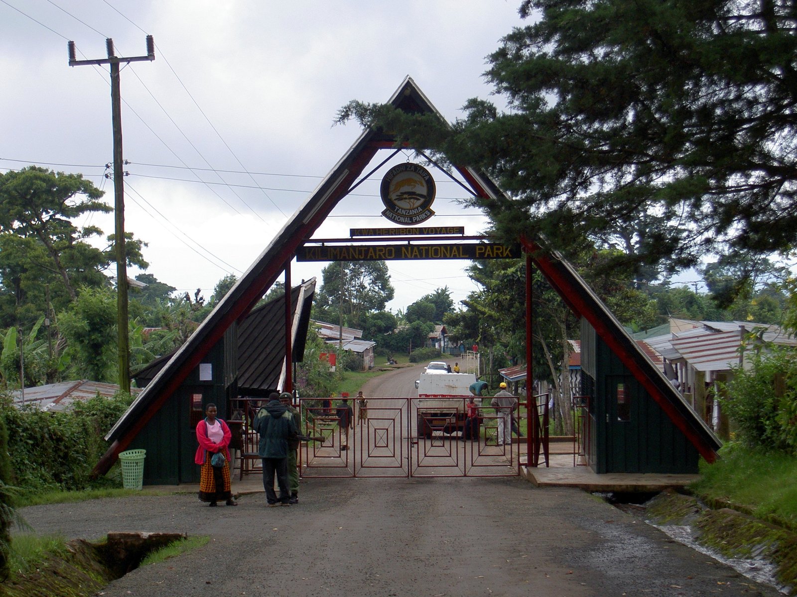 Entrance to Kilimanjaro National Park | Kilimanjaro National Park in Tanzania
