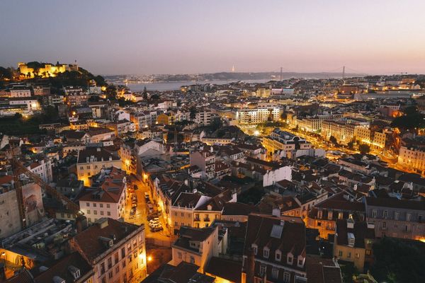 Lisbon Cityscape Sunset | Lisbon in Portugal