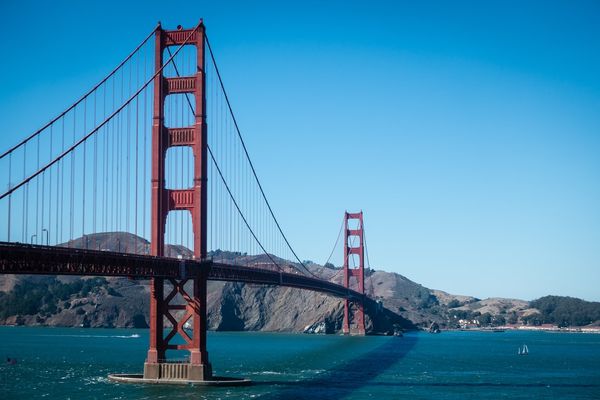 Golden Gate Bridge in San Francisco, California. | San Francisco in United States