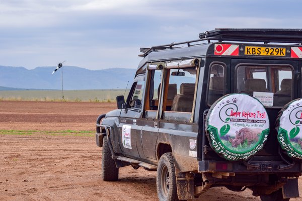 A safari in Kenya. | Maasai Mara National Reserve in Kenya