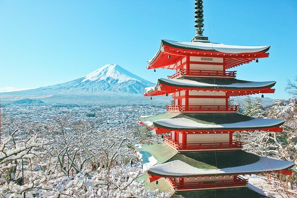 Image of Fuji in Japan