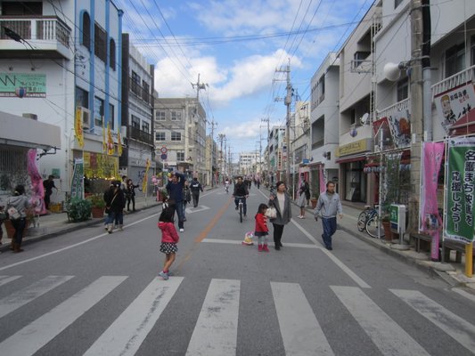 Empty festival streets | Okinawa in Japan
