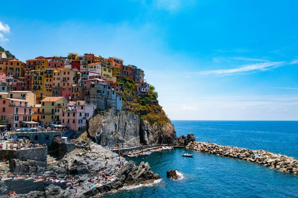 Image of Riomaggiore in Italy