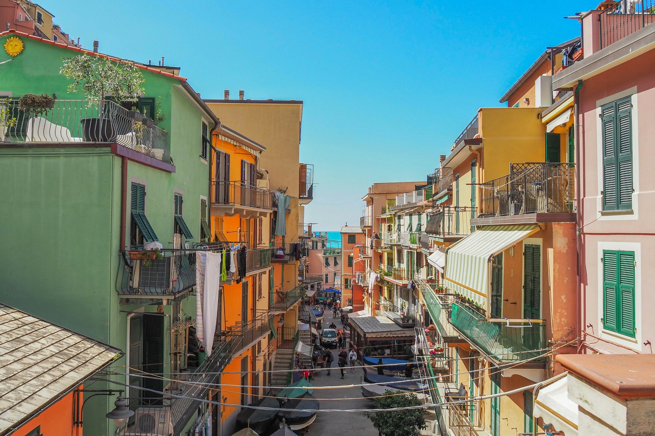 All these colors! 🌈 | Manarola in Italy