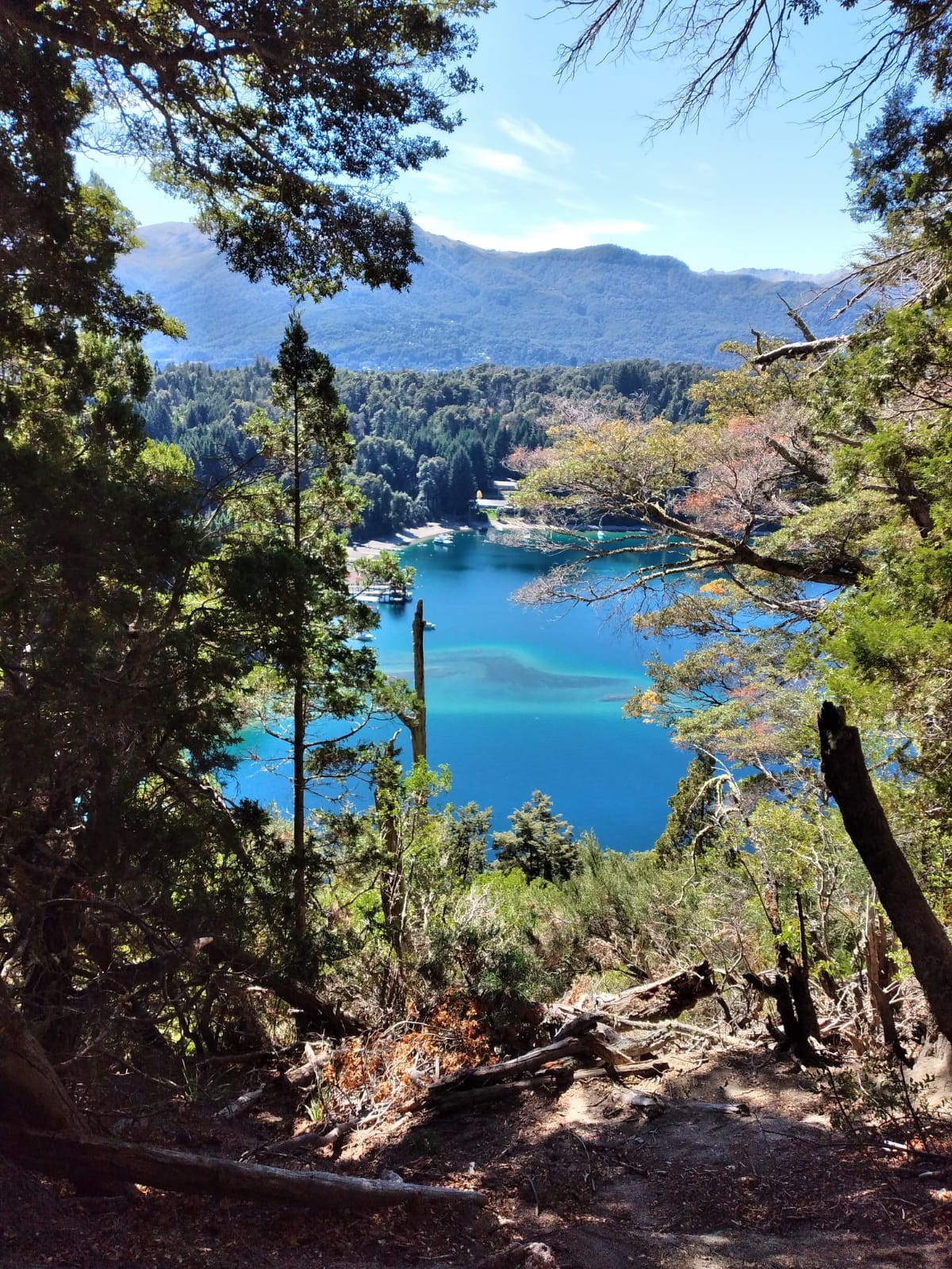 Fotografía tomada desde el sendero hacia el mirador brazo norte. | Villa La Angostura in Argentina