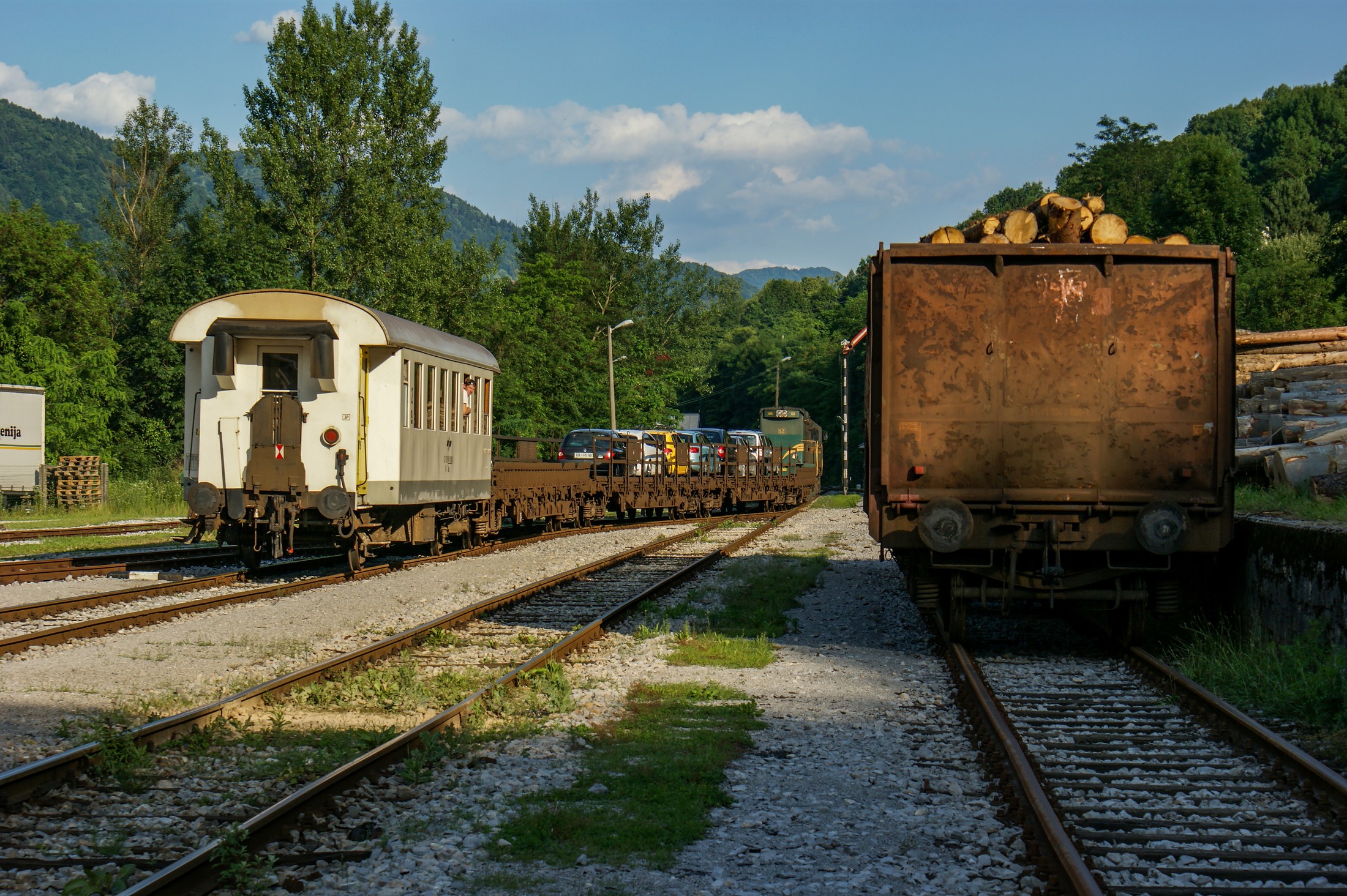 Car train to Bohinjska Bistrica | Bohinjska Bistrica in Slovenia
