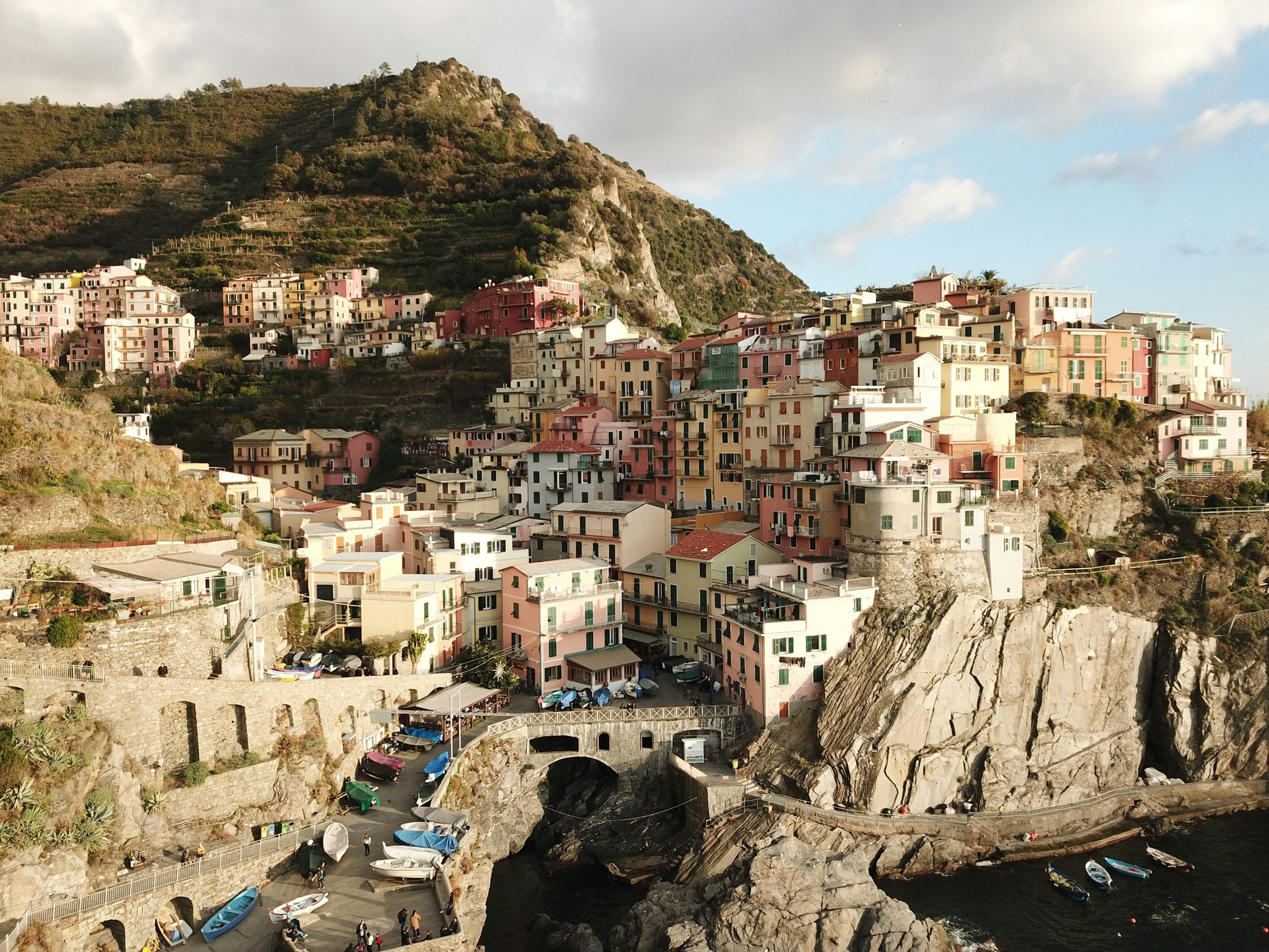 The houses of Manarola | Manarola in Italy