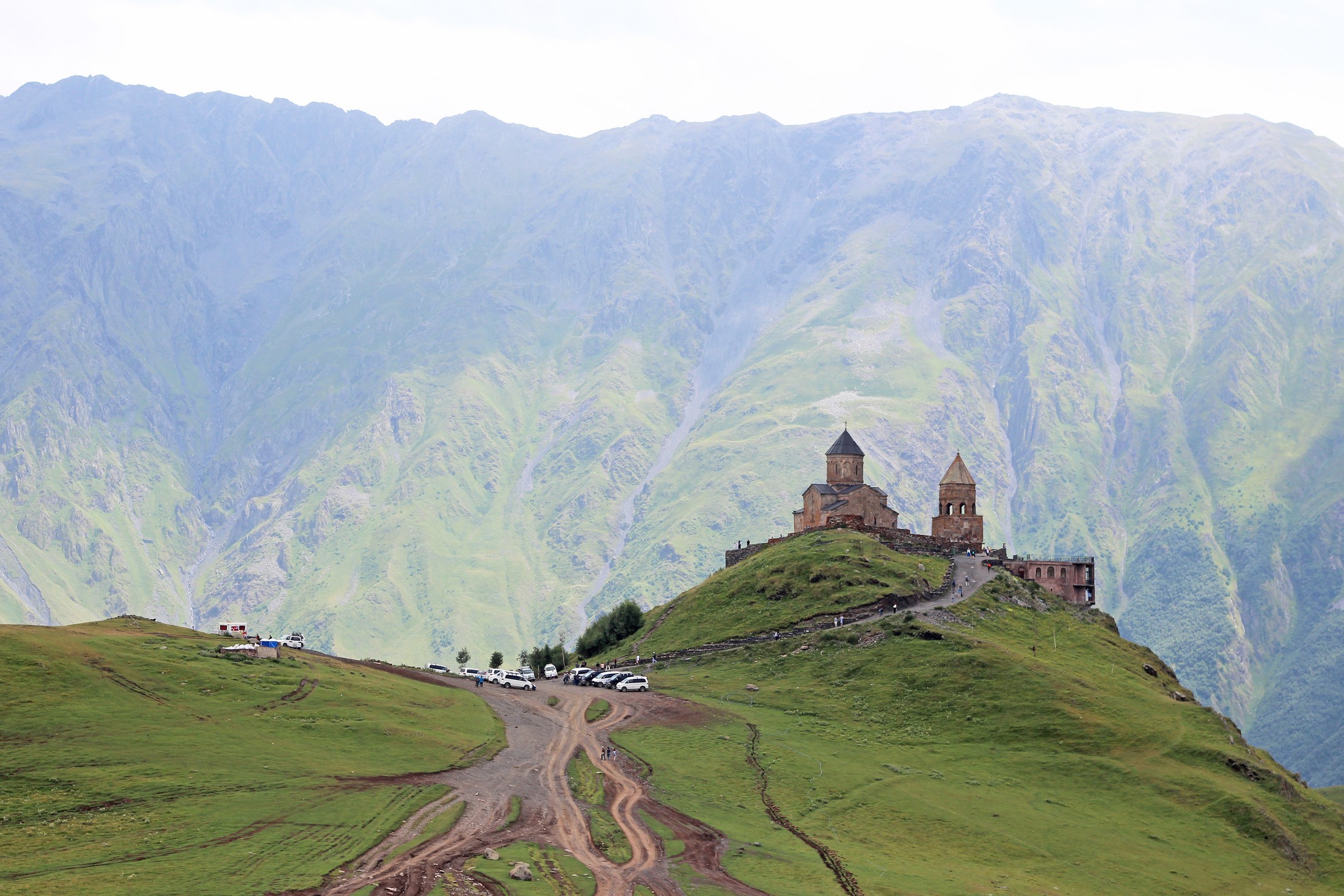 Gergeti Trinity Church. Kazbegi, Georgia | Stepantsminda in Georgia